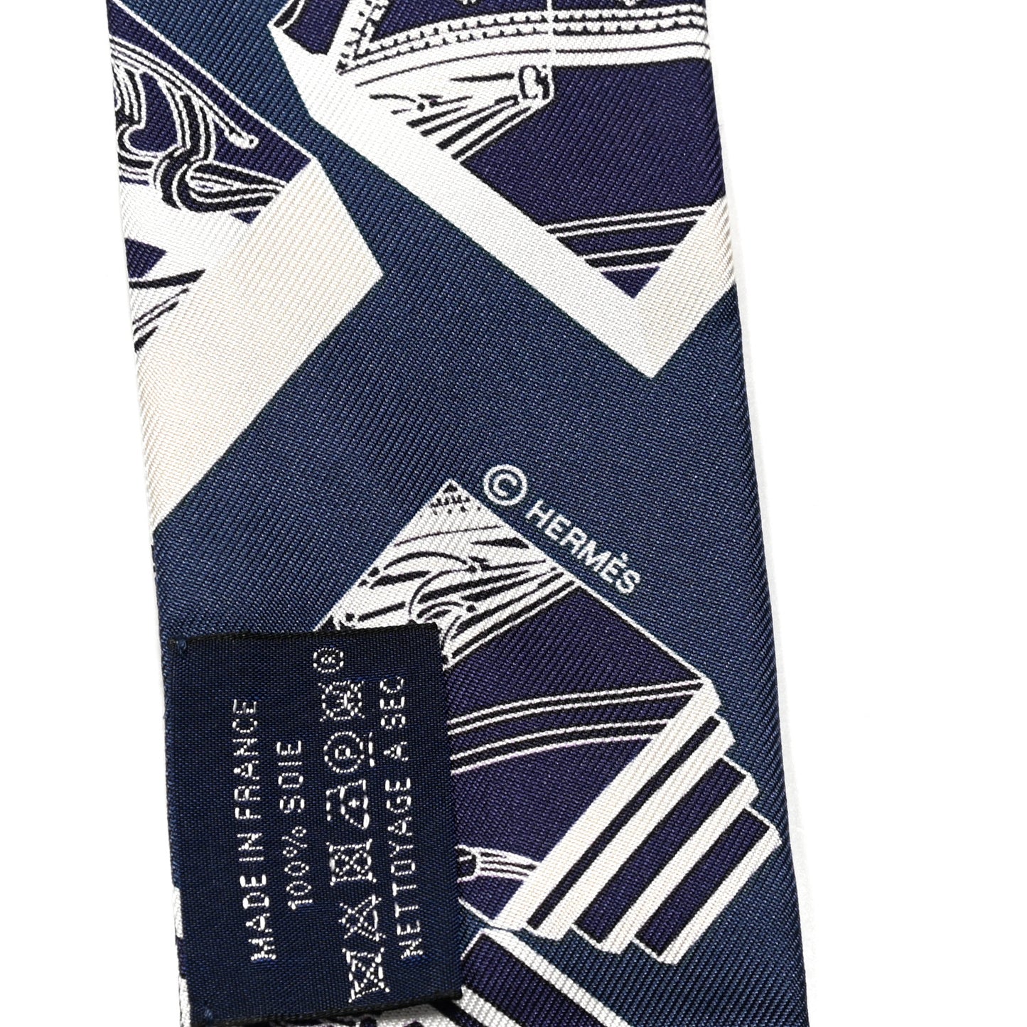 Silk Springs Springs Twilly Marine Creme Petrole