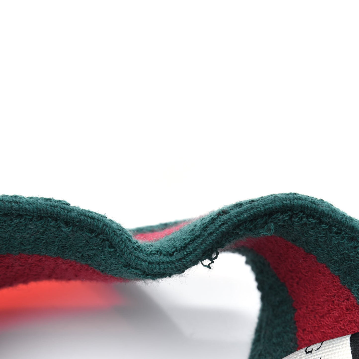 Vinyl Web Visor M Green Red