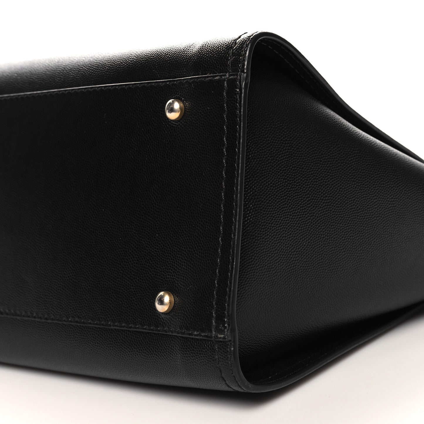 Caviar Small Studded Deauville Tote Black