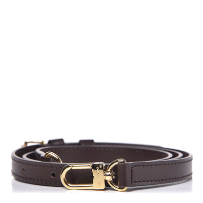 Louis Vuitton Calfskin 16mm Adjustable Shoulder Strap Brown 1 of 4