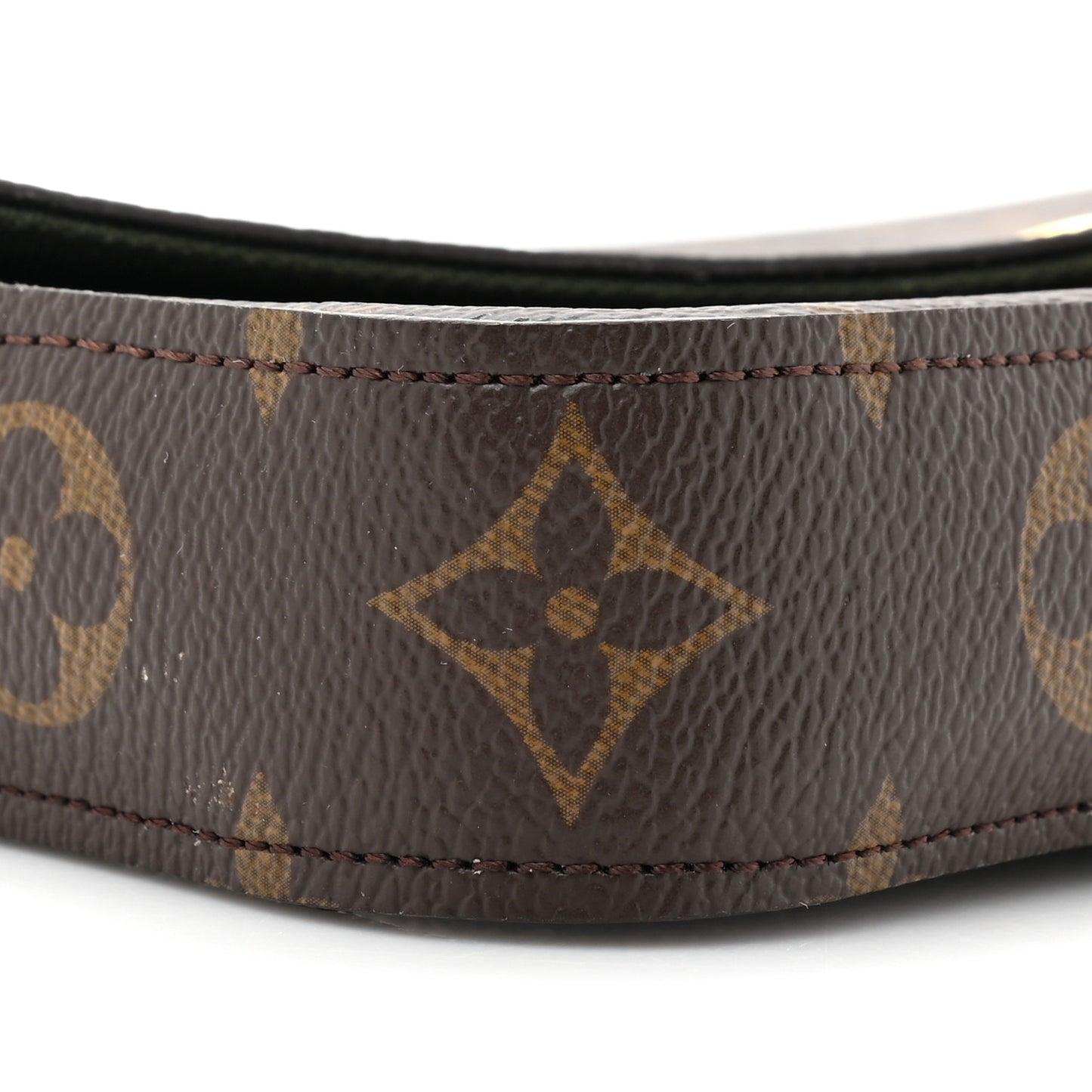 Monogram Felicie Strap & Go Kaki