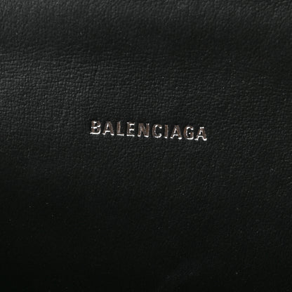 Balenciaga Grained Calfskin Hourglass Top Handle Bag XS Black 6 of 8