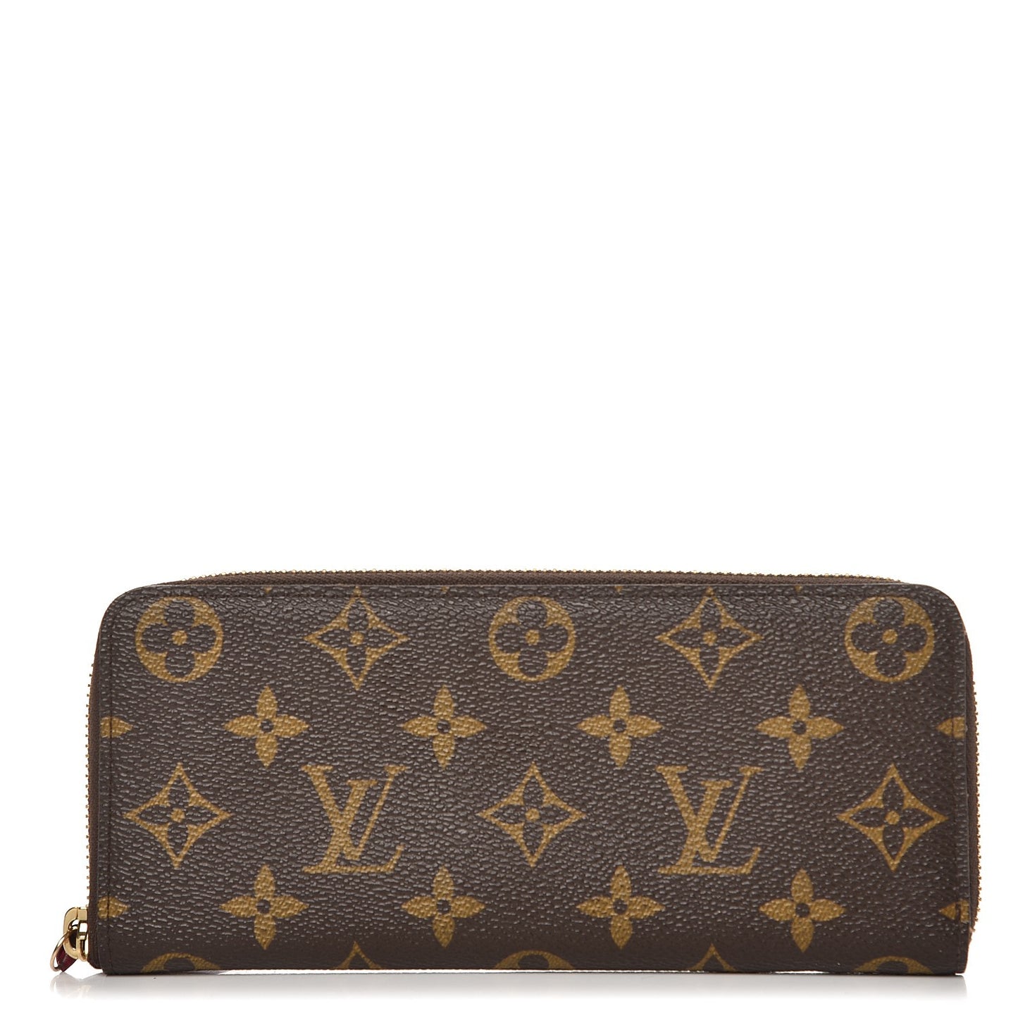 Monogram Clemence Wallet Fuchsia