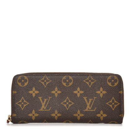Louis Vuitton Monogram Clemence Wallet Fuchsia 1 of 6