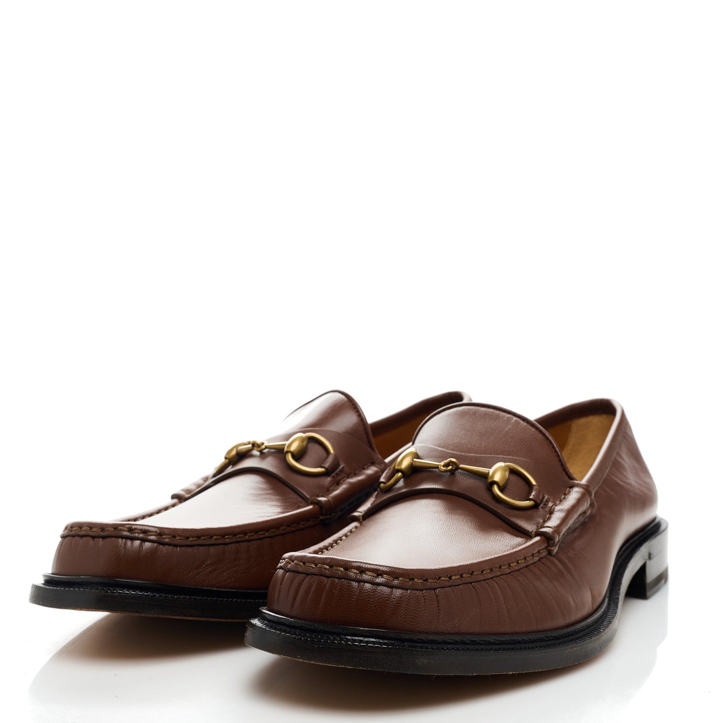 Mandala Goatskin Mens Horsebit Loafers 12 Brown Sugar