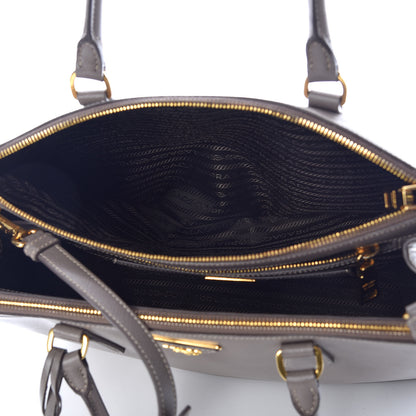 Prada Saffiano Large Galleria Double Zip Tote Argilla 6 of 14