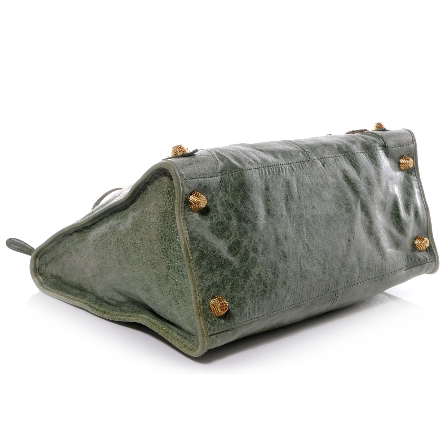 Agneau Giant 21 Gold Hardware Work Vert Thyme