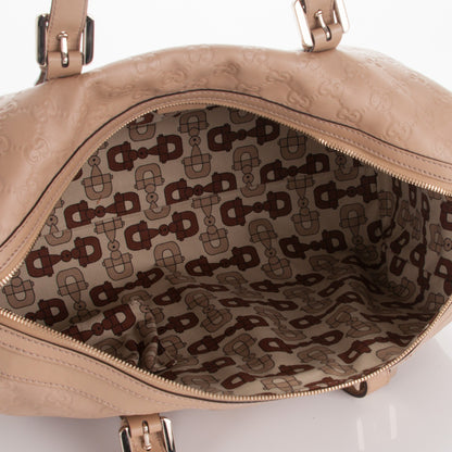Gucci Guccissima Medium Britt Boston Beige 5 of 7