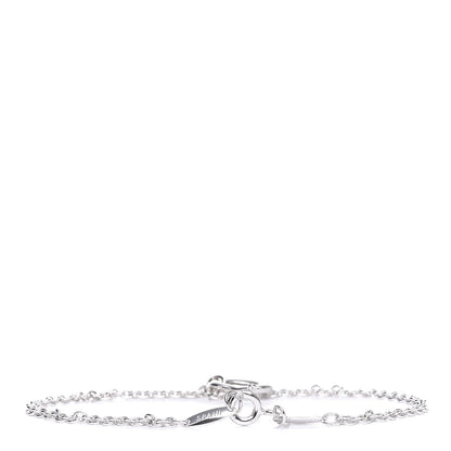Tiffany Sterling Silver Elsa Peretti Open Heart Charm Bracelet 3 of 8