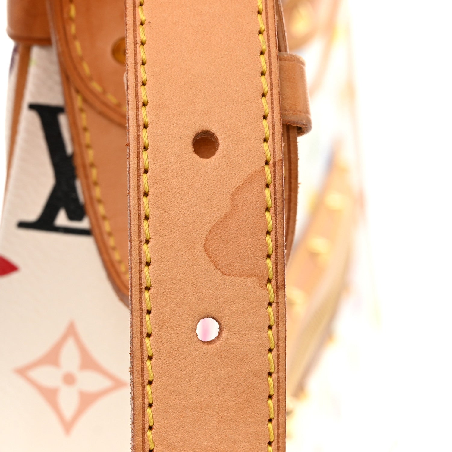 Louis Vuitton Monogram Multicolor Boulogne White 10 of 11