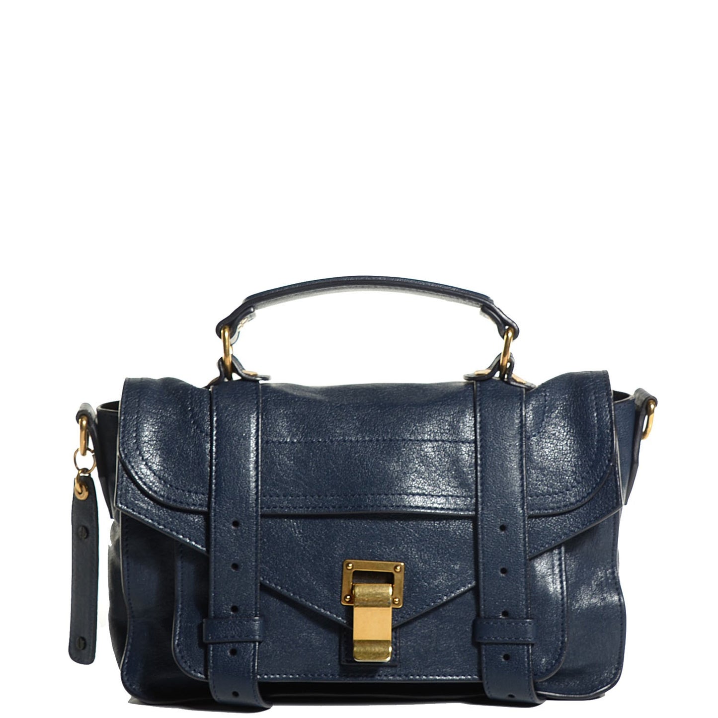 Lambskin Tiny PS1 Satchel Midnight