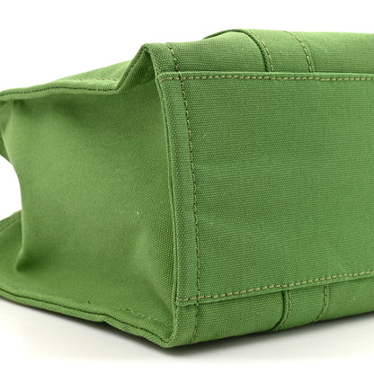 Marc Jacobs Cotton Canvas Medium The Traveler Tote Bag Aloe 9 of 9