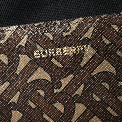 Burberry E-Canvas Monogram Stripe Medium Sonny Bum Bag Bridle Brown 10 of 17