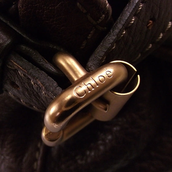 Chloe Leather PADDINGTON Brown 12 of 17