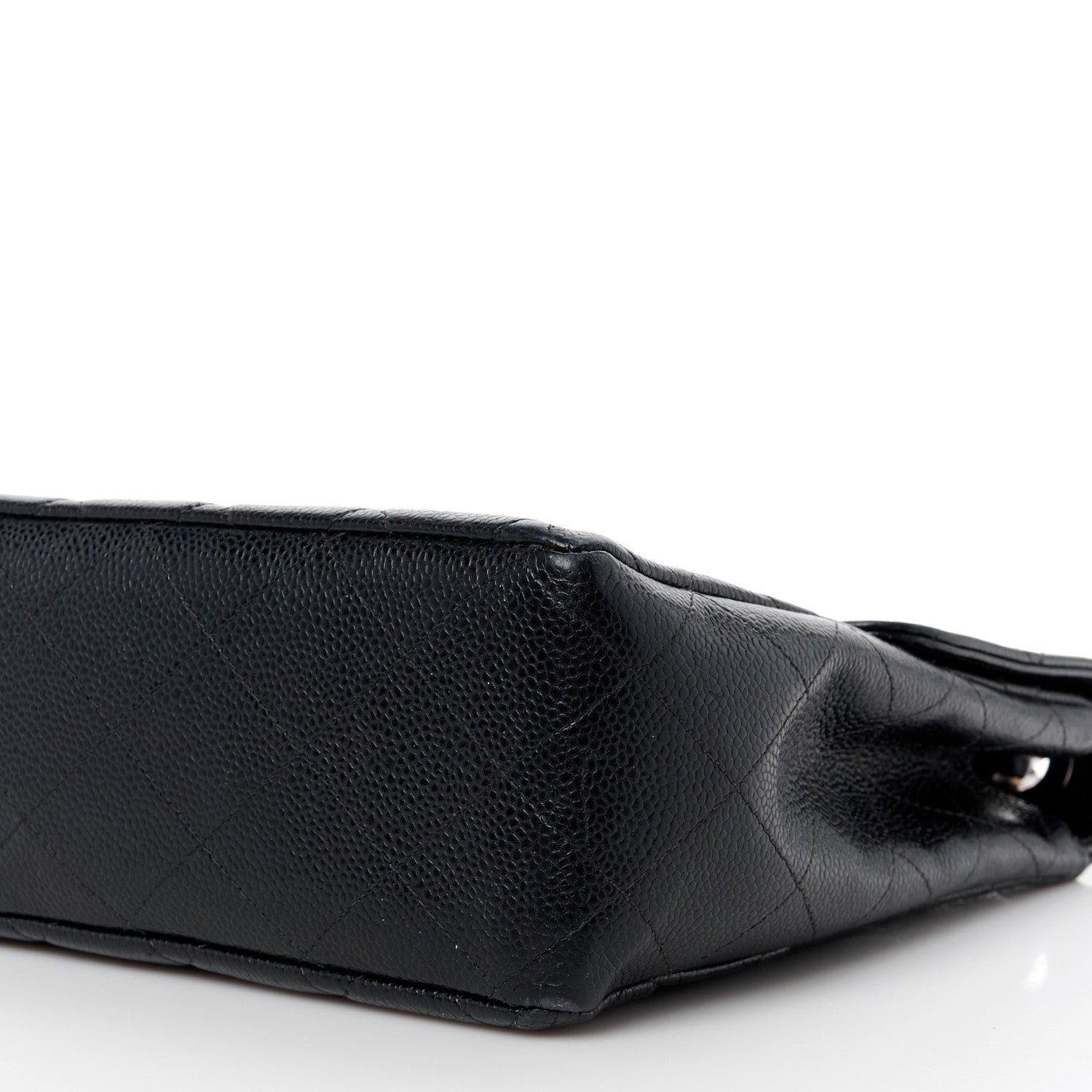 Chanel Caviar Jumbo Single Flap Black 11 of 14