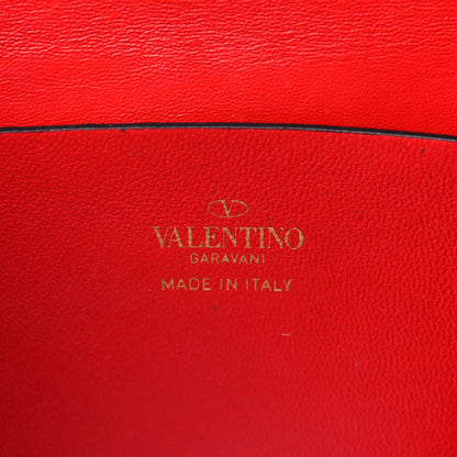 Valentino Garavani Grainy Calfskin Rockstud Alcove Box Top-Handle Bag Rouge Pur 6 of 8