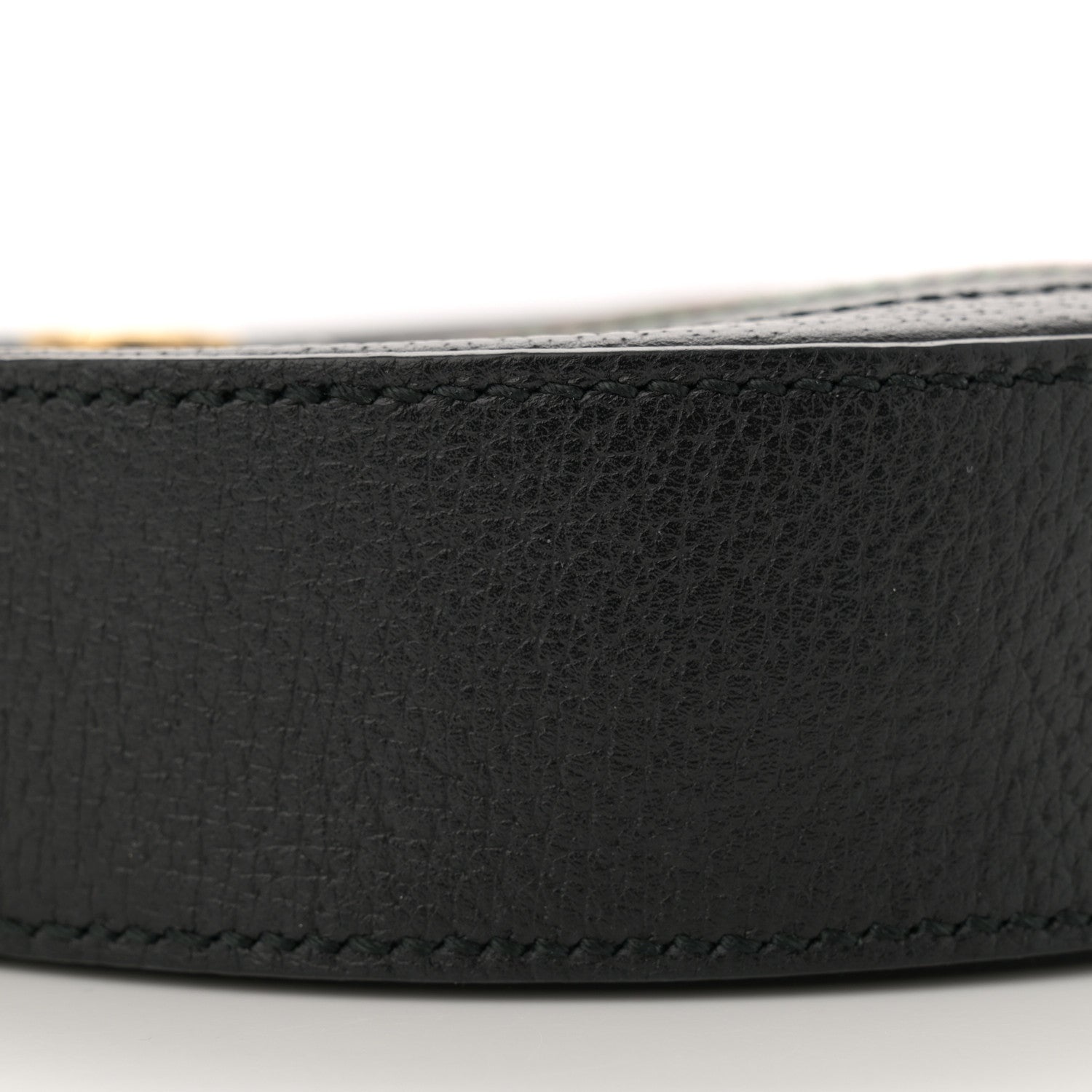Gucci Grained Calfskin Web Mini Ophidia Round Shoulder Bag Black 9 of 12