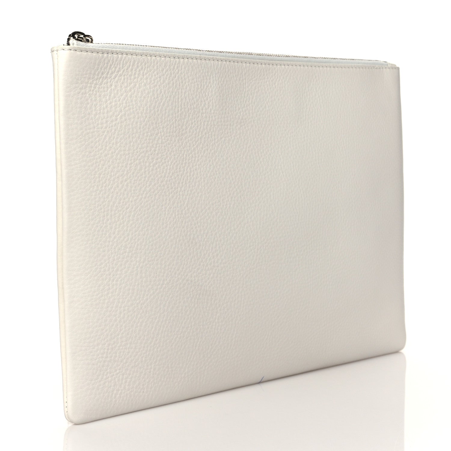 Balenciaga Calfskin Logo Everyday Second Bag White 3 of 10