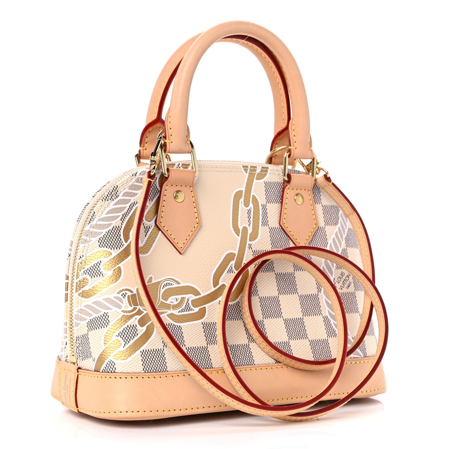 Damier Azur Nautical Alma BB