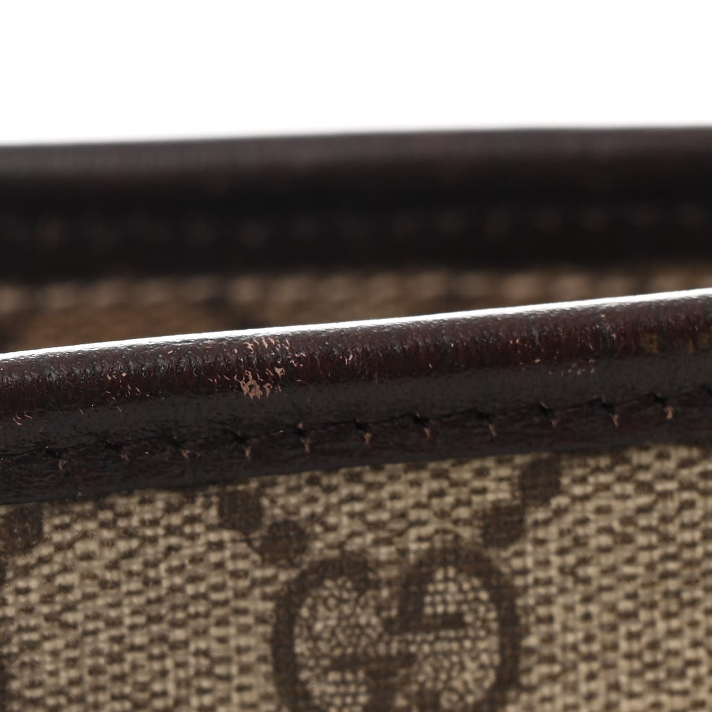 GG Plus Monogram Travel Bag Dark Brown