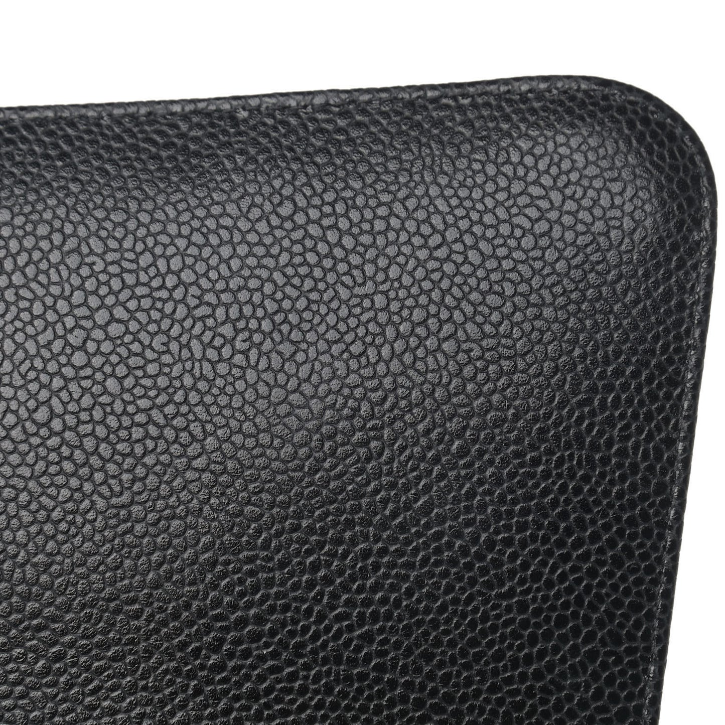 Caviar Quilted Maxi Double Flap Black