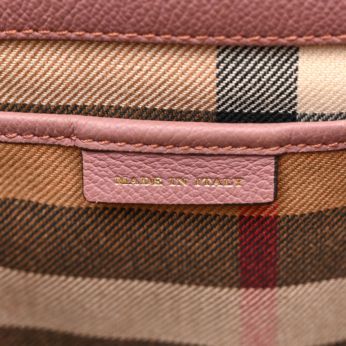 Soft Grain Calfskin Medium Buckle Tote Dusty Pink