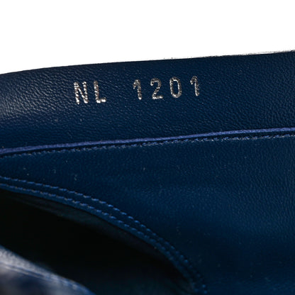 Louis Vuitton Denim Monogram Silhouette Ankle Boots 36.5 Navy Blue 7 of 9