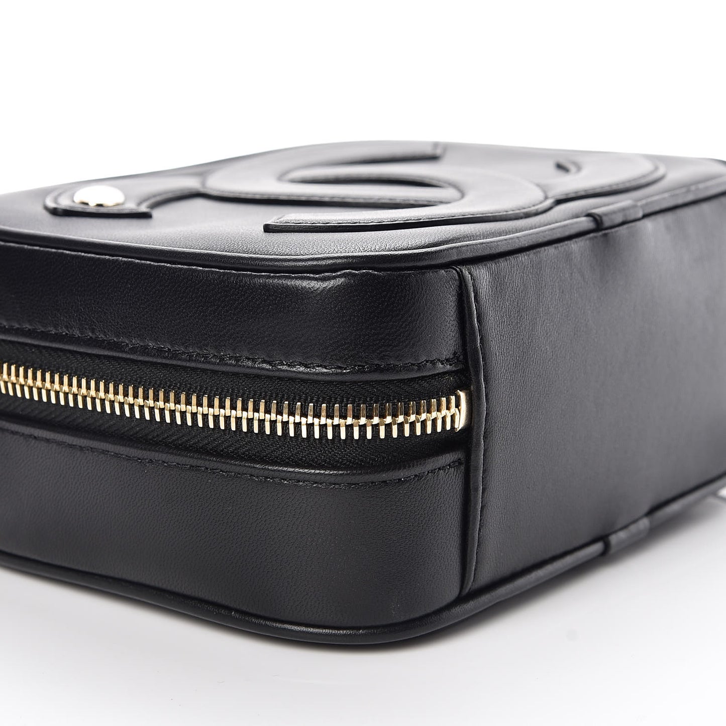Calfskin CC Mania Camera Case Black