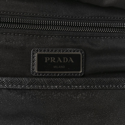 Prada Nylon Tessuto Saffiano Backpack Black 6 of 11