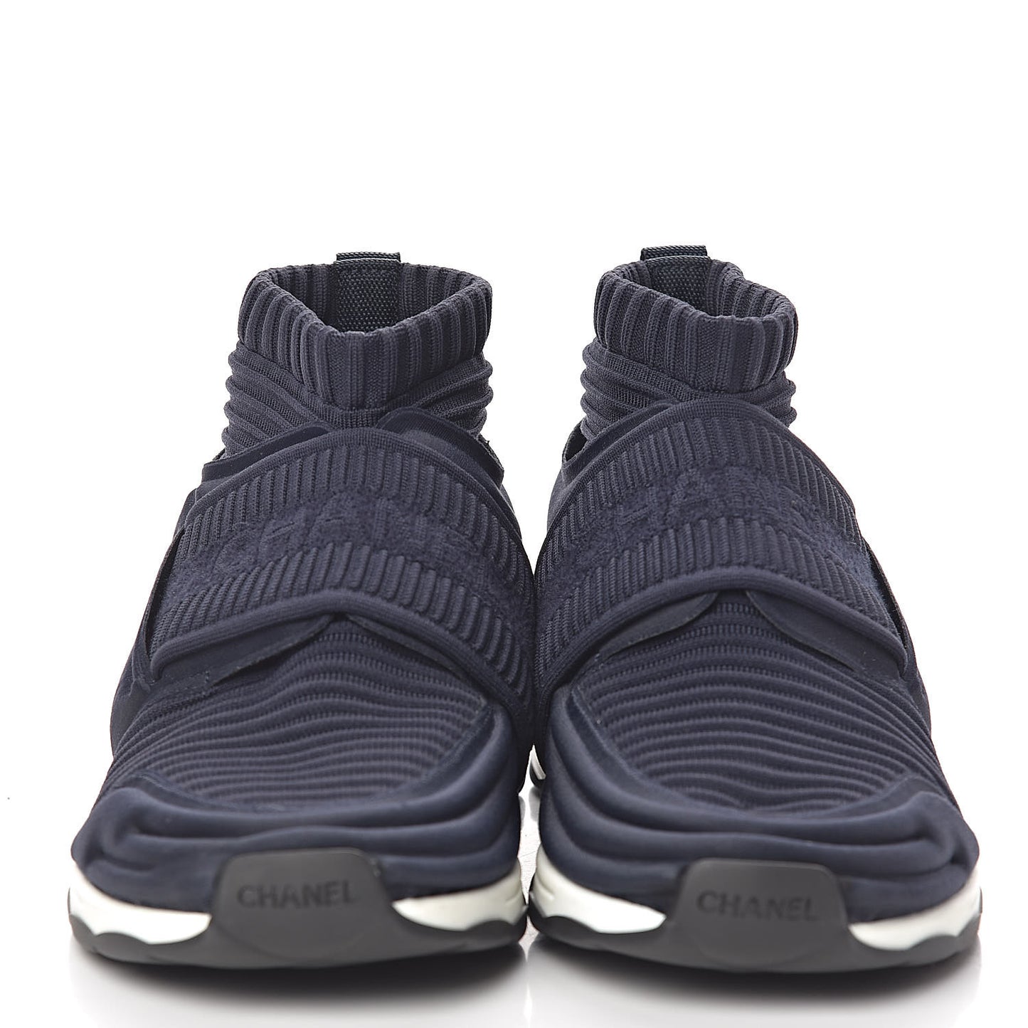 Stretch Fabric Womens CC Sneakers 37 Blue