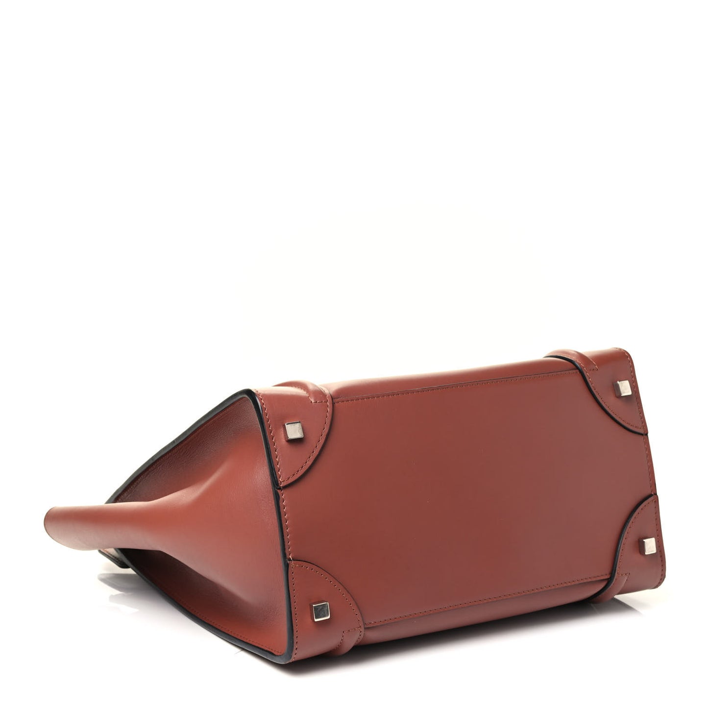Smooth Calfskin Mini Luggage Sienna
