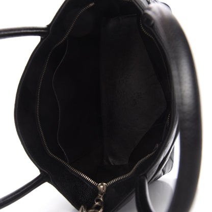 Chanel Caviar Quilted Medallion Tote Black 5 of 10