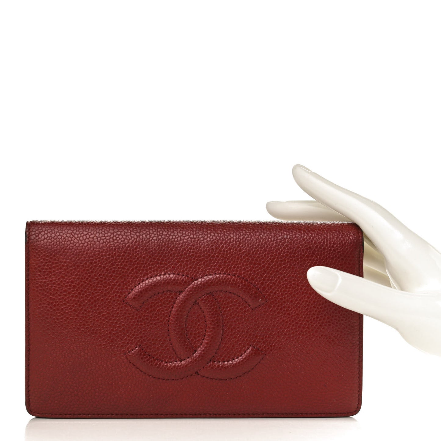 Caviar Timeless CC Yen Wallet Red