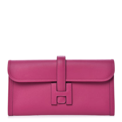 Hermes Swift Jige Elan 29 Clutch Rose Pourpre 1 of 10