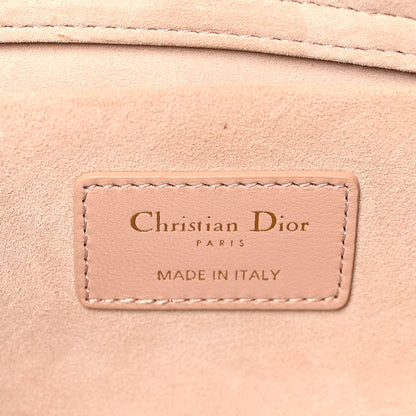 Christian Dior Lambskin Cannage Heart Medium Lady D-Joy Rose Des Vents 6 of 9