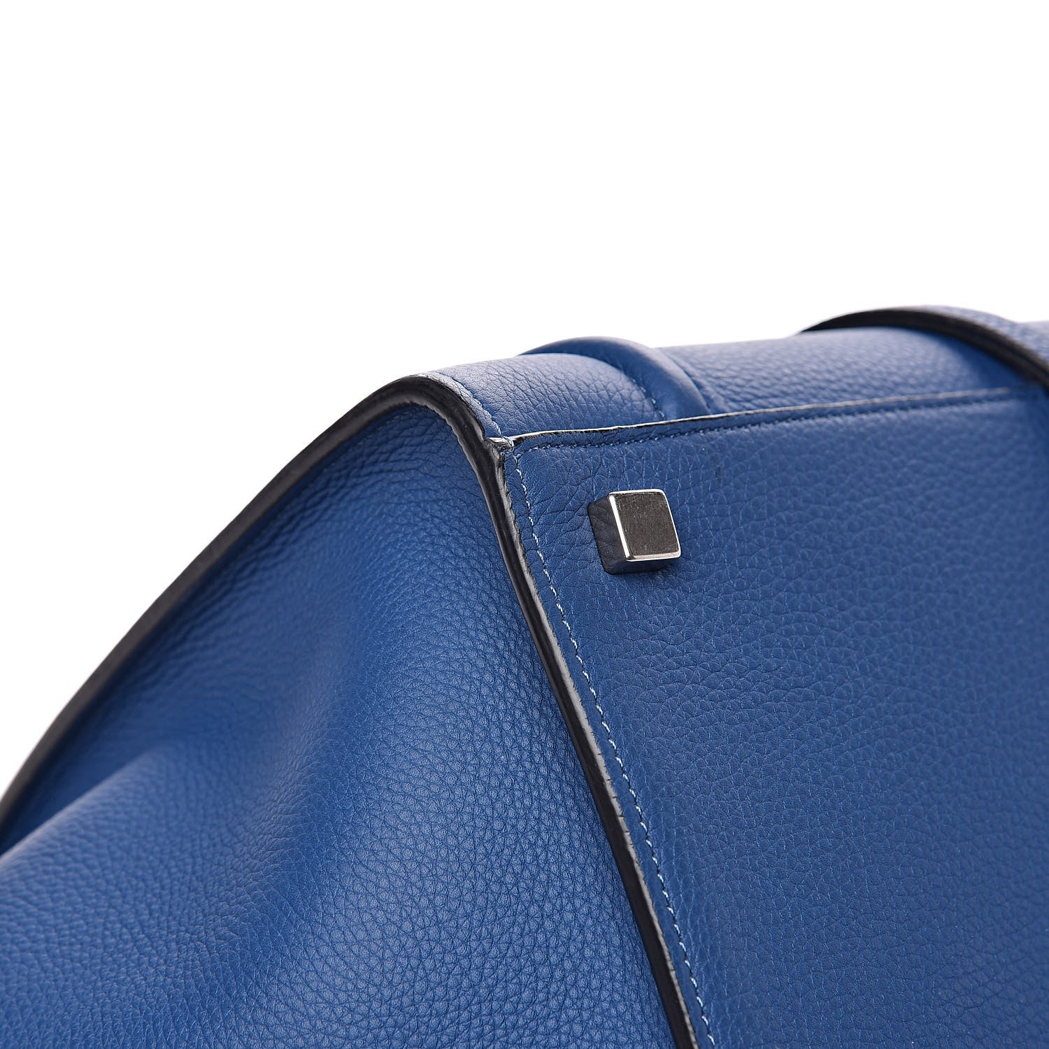 Celine Grained Calfskin Medium Phantom Luggage Deepsea 9 of 14