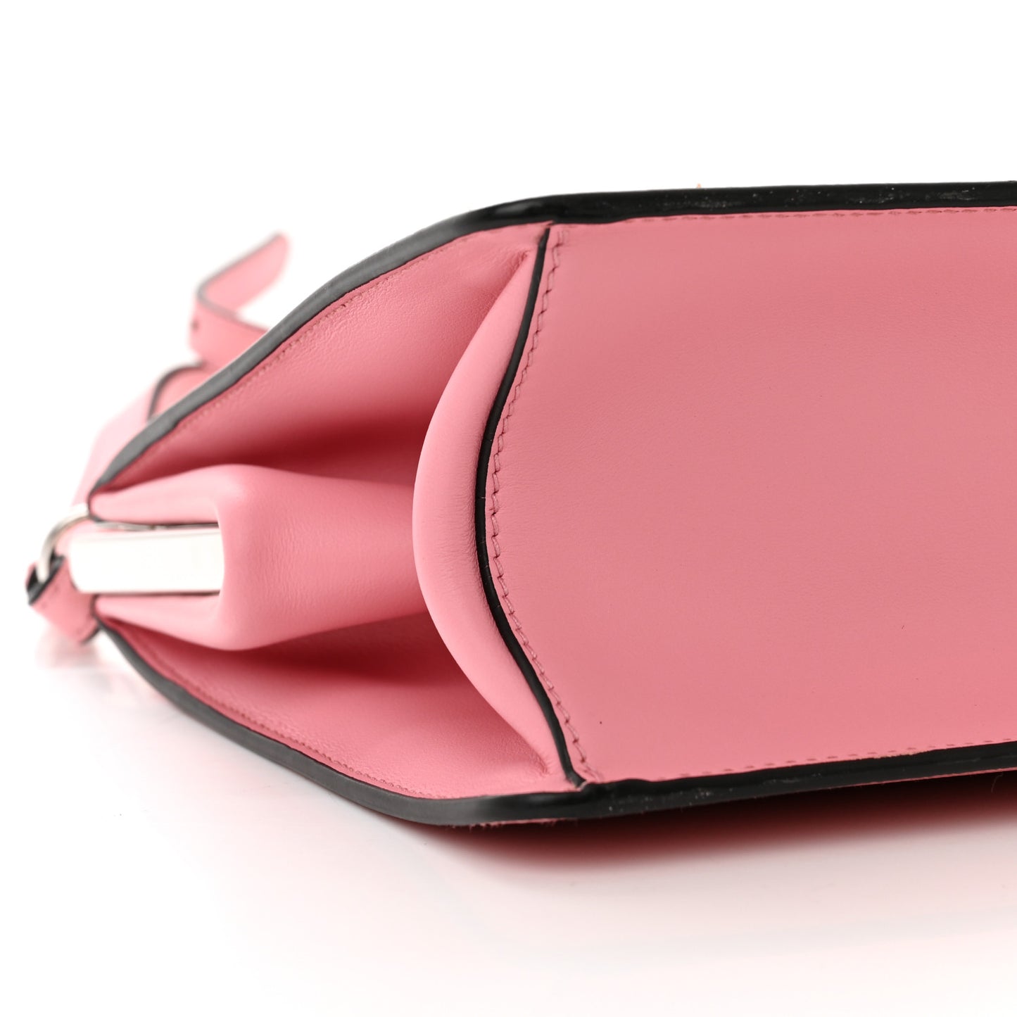 Saffiano City Calf Light Frame Bag Pink