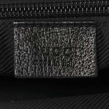 Gucci GG Monogram Small Web Handle Bucket Tote Black 6 of 15