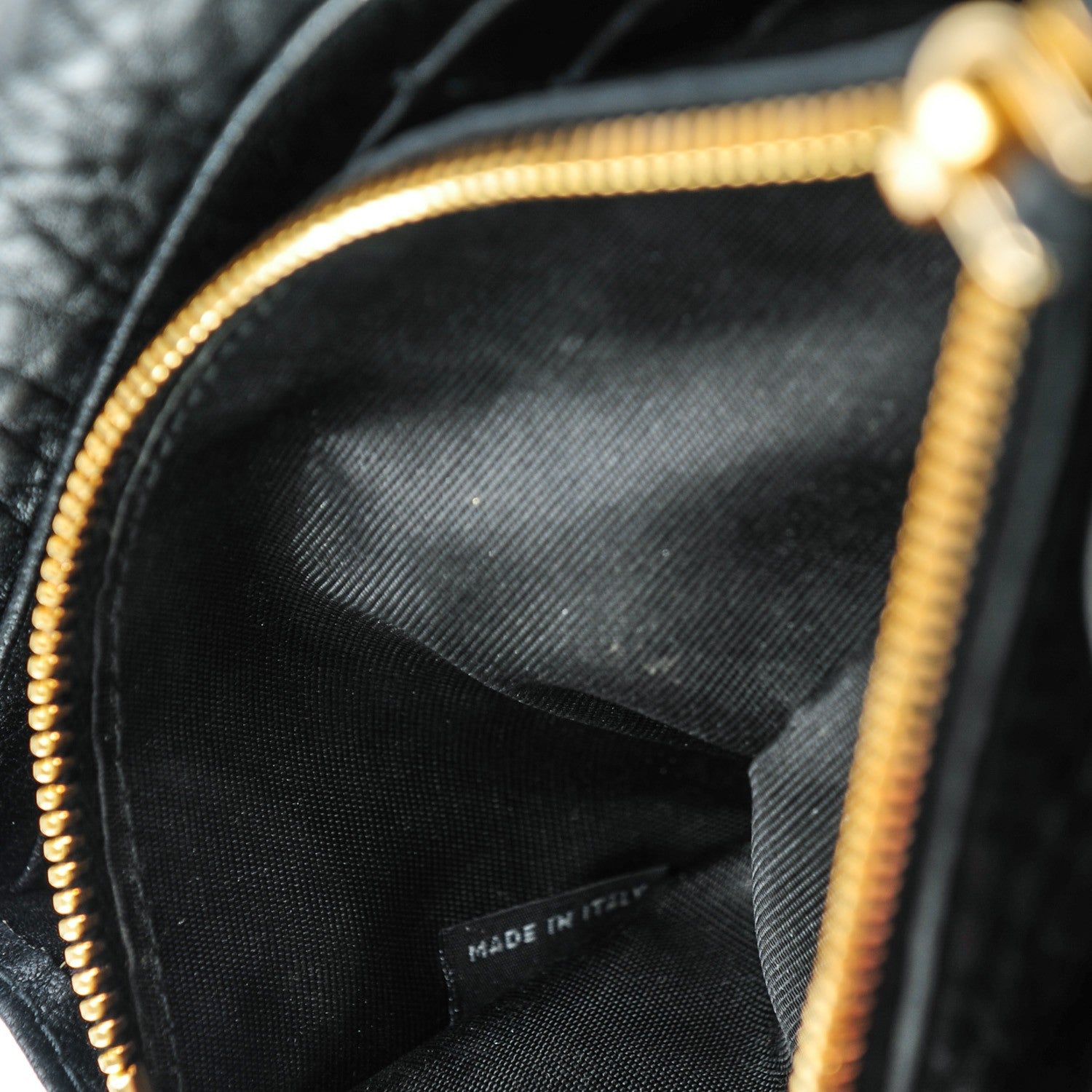 Prada Vitello Daino Continental Flap Wallet Nero Black 7 of 8