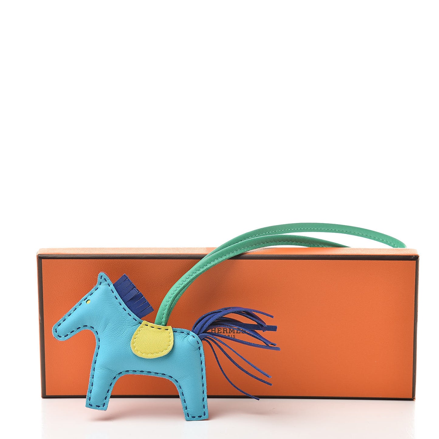 Milo Lambskin Grigri Rodeo Horse Bag Charm PM Rose Shocking Bleu Azteque Bleu Electrique Menthe Soufre Violet