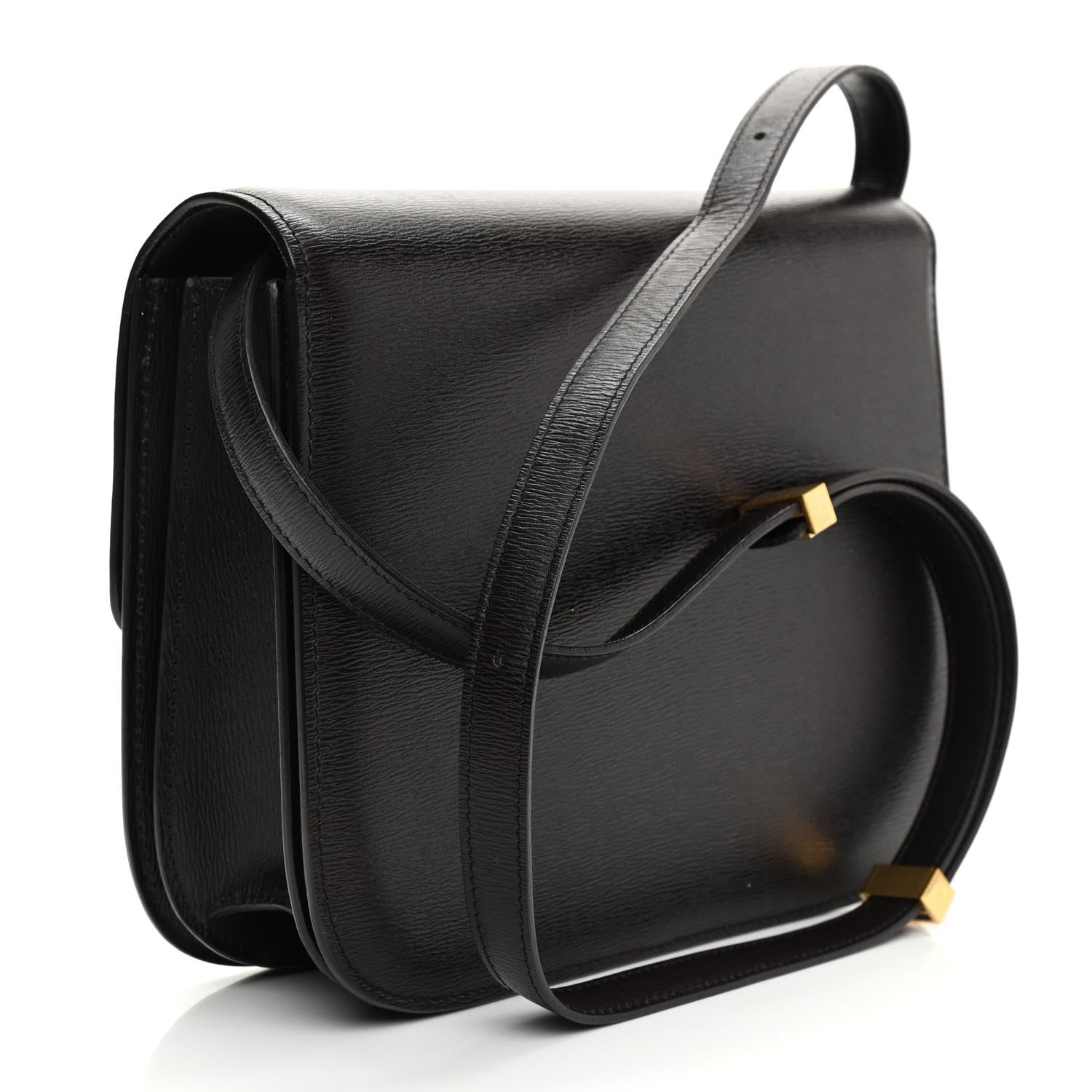 Celine Liege Calfskin Medium Classic Box Flap Bag Espresso 3 of 8