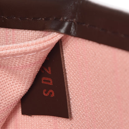 Louis Vuitton Damier Ebene Neo Neverfull MM Rose Ballerine 9 of 9