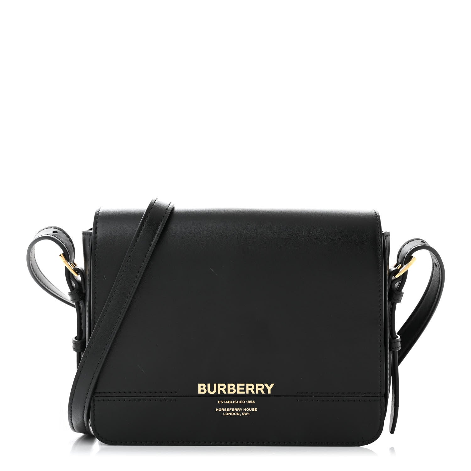 Burberry Smooth Calfskin Small Grace Bag Black 1 of 12