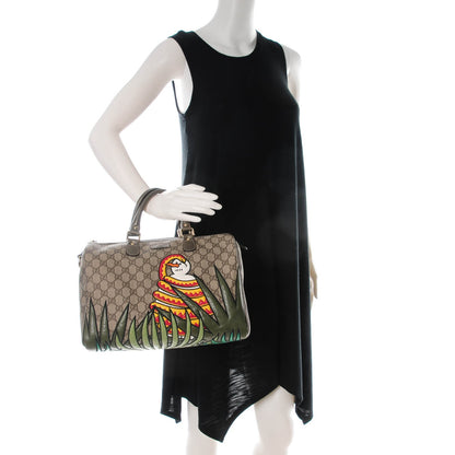 Gucci GG Plus Monogram Unicef Snowman in Africa Medium Joy Boston 2 of 7