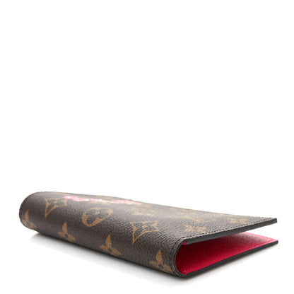 Louis Vuitton Monogram My LV Heritage Passport Cover Fuchsia White 4 of 9