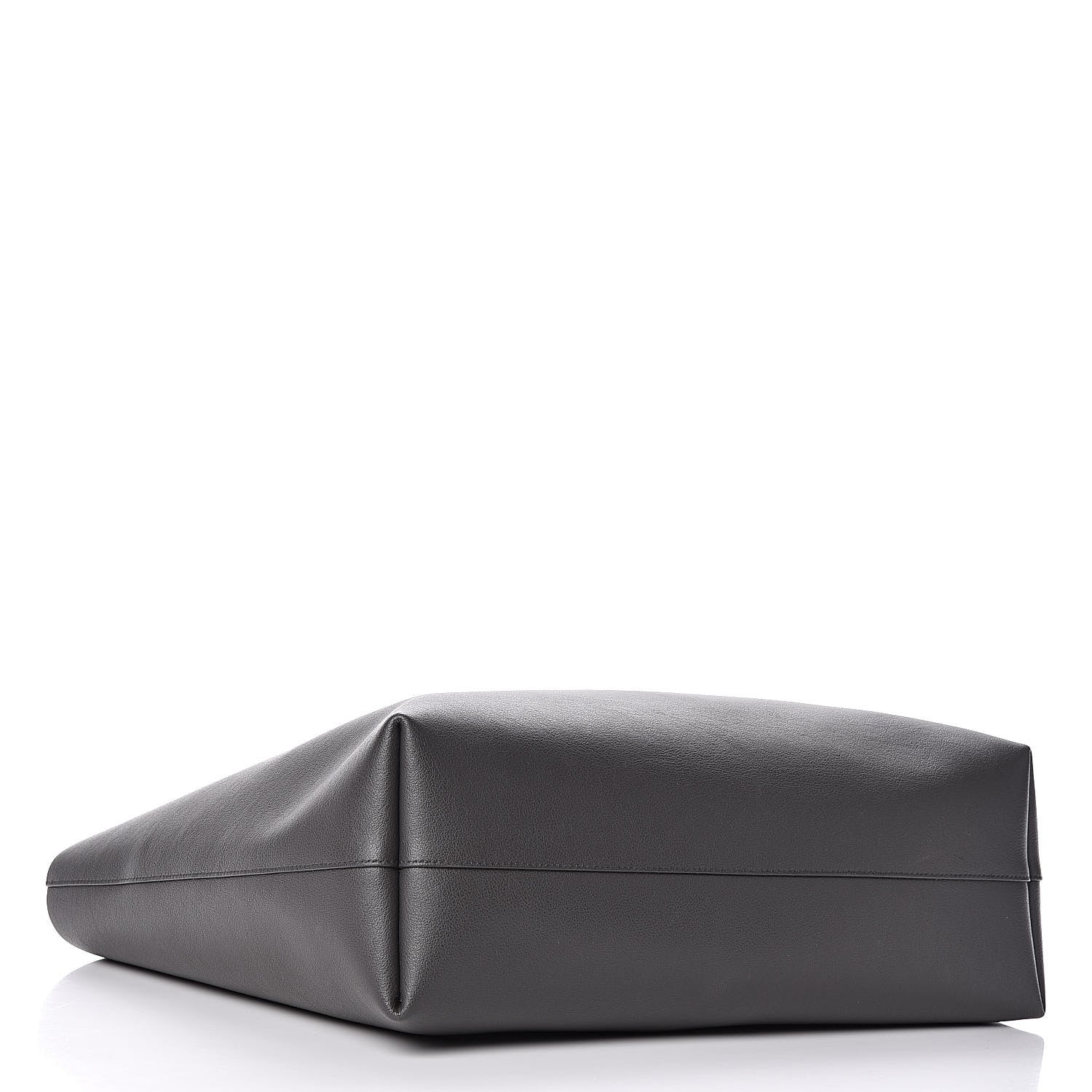 Saint Laurent Calfskin Large Shopping Tote Asphalt 5 of 12