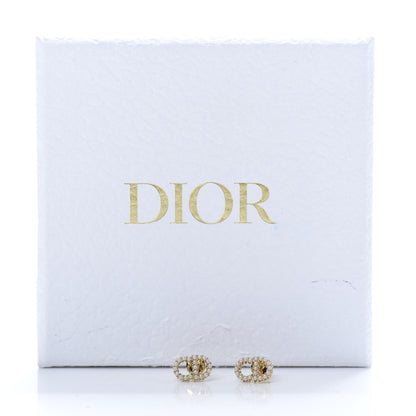 Christian Dior Pearl Clair D Lune Earrings Gold 4 of 4