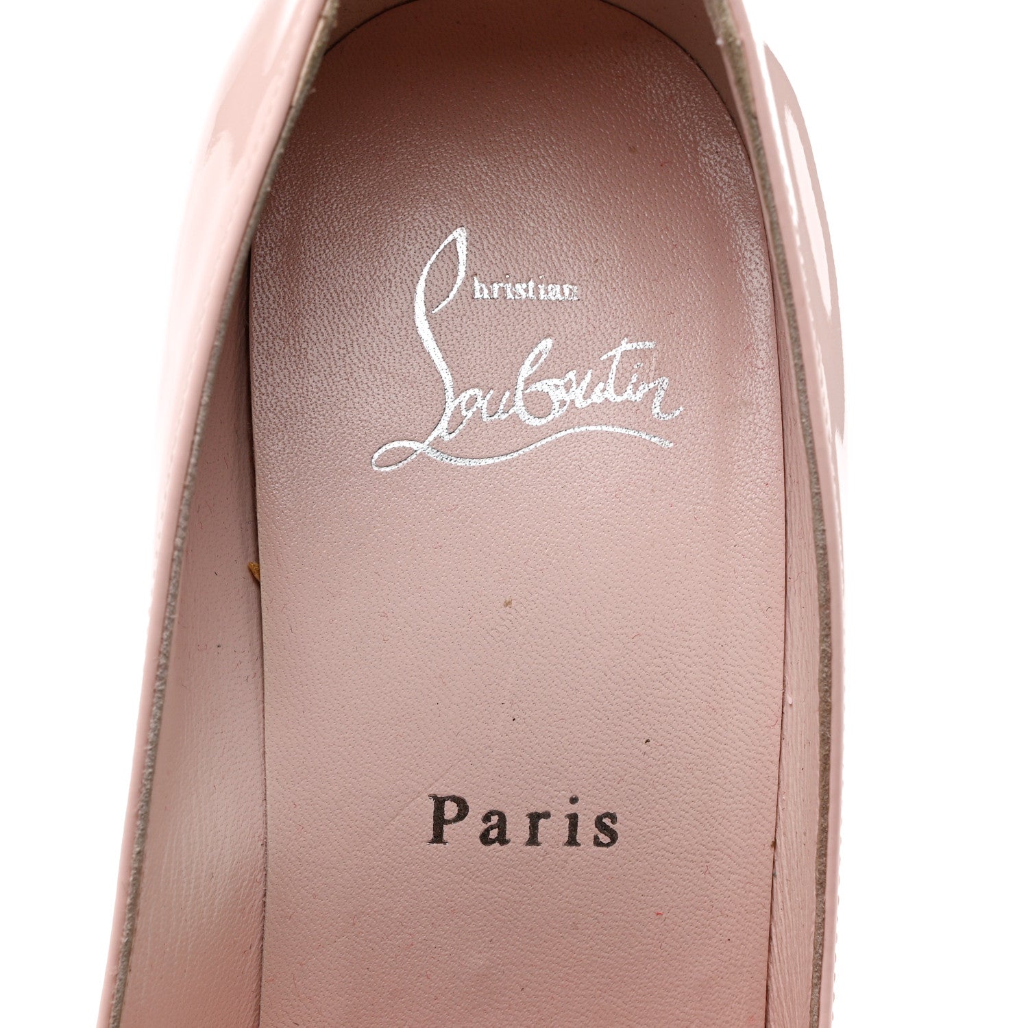 Christian Louboutin Patent Kate 100 Pumps 40 Pink 6 of 7