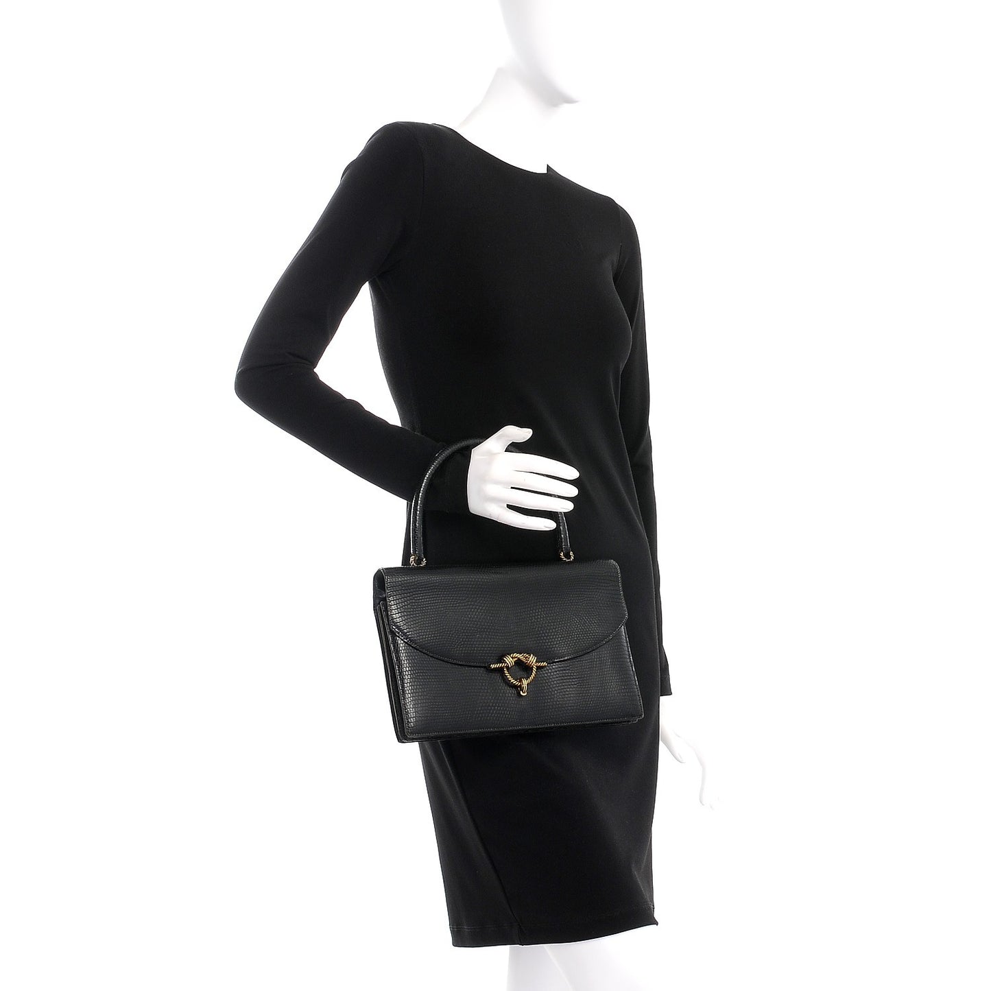 Lizard Sac Cordeliere Black