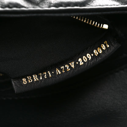 Fendi Nappa FF 1974 Embossed Large Baguette Black 7 of 10